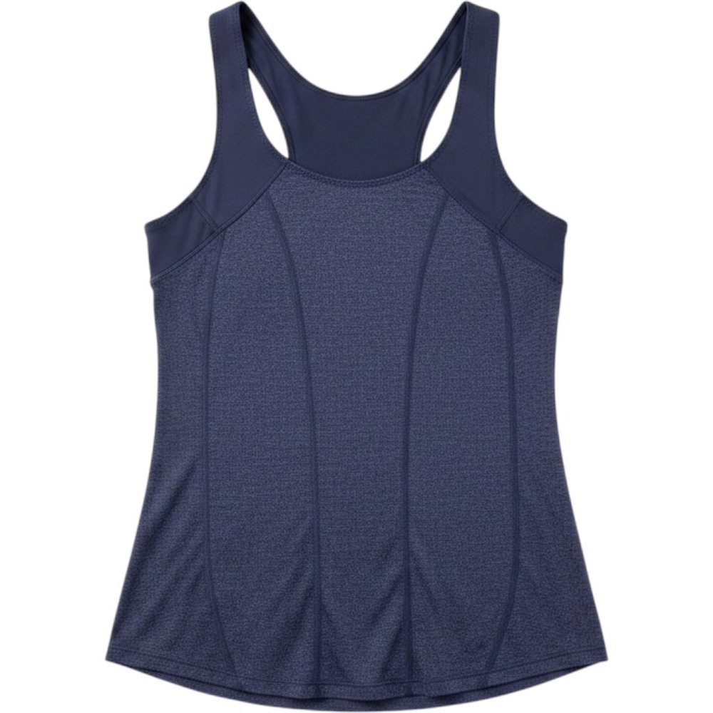 Lululemon No Limits Tank Top Womens 6 Heathered Built-in‎ Bra Activewear